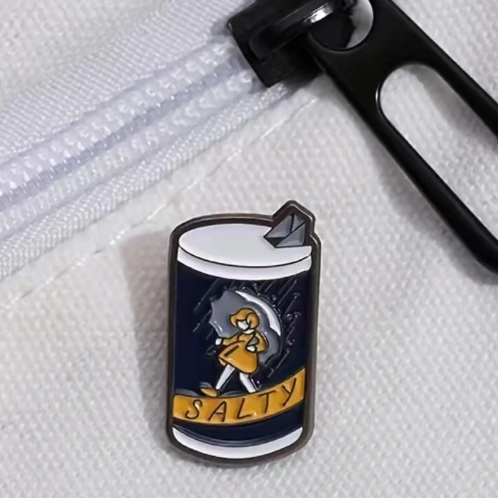 3/$25 “Salty” Sarcastic Pin Badge Brooch